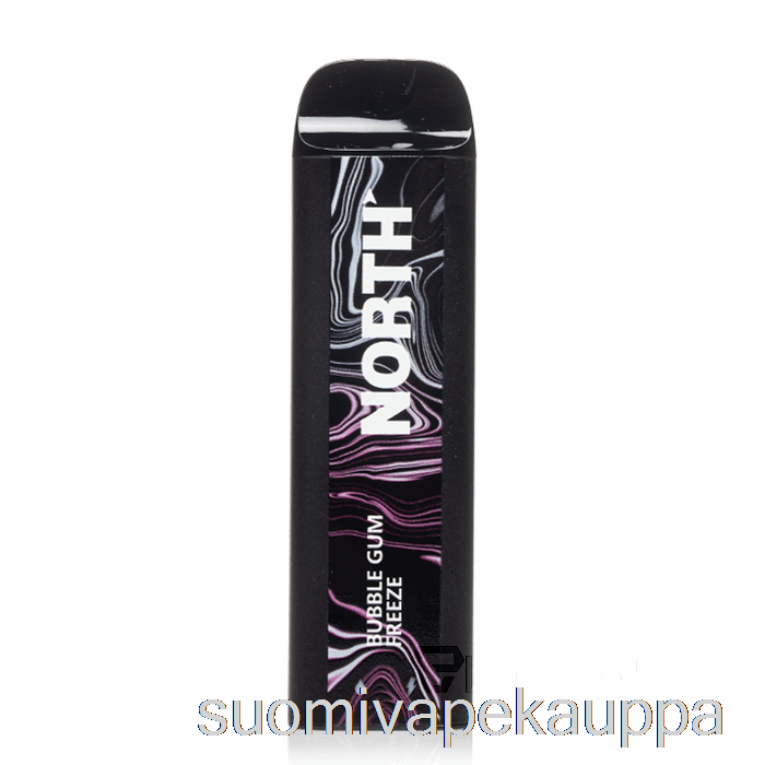 Vape Netistä Pohjoiseen 5000 Kertakäyttöinen Purukumin Pakaste